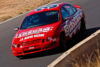 35;7-August-2009;Australia;Chris-Berry;Ford-Falcon-AU;Morgan-Park-Raceway;QLD;Queensland;Saloon-Cars;Shannons-Nationals;Warwick;auto;motorsport;racing;super-telephoto