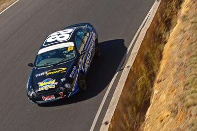 88;7-August-2009;Australia;Brian-Hine;Ford-Falcon-AU;Morgan-Park-Raceway;QLD;Queensland;Saloon-Cars;Shannons-Nationals;Warwick;auto;motorsport;racing;telephoto