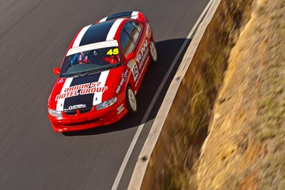 45;7-August-2009;Australia;Holden-Commodore-VT;Morgan-Park-Raceway;QLD;Queensland;Saloon-Cars;Shannons-Nationals;Warwick;Wayne-Patten;auto;motorsport;racing;telephoto