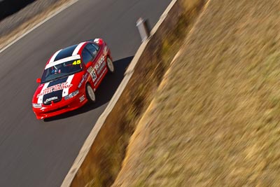 45;7-August-2009;Australia;Holden-Commodore-VT;Morgan-Park-Raceway;QLD;Queensland;Saloon-Cars;Shannons-Nationals;Warwick;Wayne-Patten;auto;motion-blur;motorsport;racing;telephoto