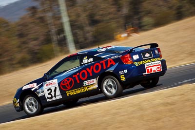 31;7-August-2009;Australia;Australian-Manufacturers-Championship;Morgan-Park-Raceway;QLD;Queensland;Shannons-Nationals;Stuart-Jones;Toyota-Celica;Warwick;auto;motion-blur;motorsport;racing;super-telephoto