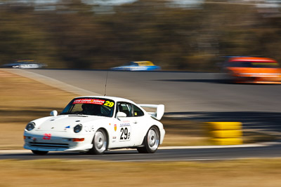 29;7-August-2009;Australia;Chris-Stannard;Ed-Chivers;Morgan-Park-Raceway;Porsche-993-RSCS;QLD;Queensland;Shannons-Nationals;Warwick;auto;motion-blur;motorsport;racing;super-telephoto