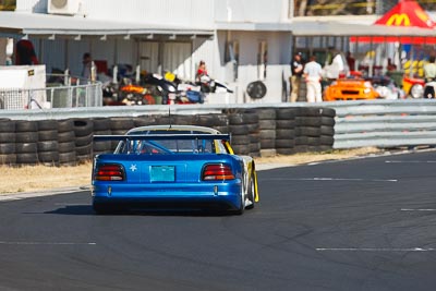 21;7-August-2009;Australia;Ford-Mustang;Morgan-Park-Raceway;Phil-Crompton;QLD;Queensland;Shannons-Nationals;Sports-Sedans;Warwick;auto;motorsport;racing;super-telephoto