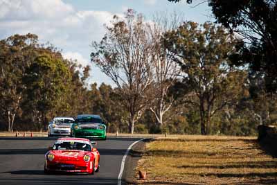 22;7-August-2009;Australia;Morgan-Park-Raceway;Porsche-996-GT3-Cup;Porsche-GT3-Cup;QLD;Queensland;Shannons-Nationals;Terry-Knight;Warwick;auto;motorsport;racing;scenery;super-telephoto;trees