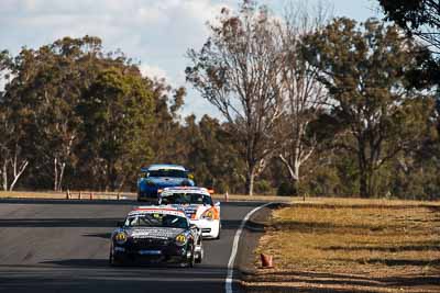 10;7-August-2009;Australia;Mark-Krashos;Morgan-Park-Raceway;Porsche-997-GT3-Cup;Porsche-GT3-Cup;QLD;Queensland;Shannons-Nationals;Warwick;auto;motorsport;racing;scenery;super-telephoto;trees
