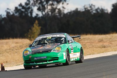 28;7-August-2009;Australia;Brad-Rankin;Morgan-Park-Raceway;Porsche-996-GT3-Cup;Porsche-GT3-Cup;QLD;Queensland;Shannons-Nationals;Warwick;auto;motorsport;racing;super-telephoto