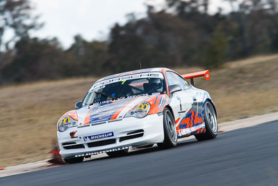 7;7-August-2009;Australia;Morgan-Park-Raceway;Porsche-996-GT3-Cup;Porsche-GT3-Cup;QLD;Queensland;Raymond-Angus;Shannons-Nationals;Warwick;auto;motion-blur;motorsport;racing;super-telephoto