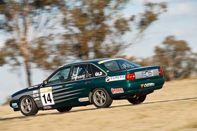 14;7-August-2009;Australia;Holden-Commodore-VN;John-Townsend;Morgan-Park-Raceway;QLD;Queensland;Saloon-Cars;Shannons-Nationals;Warwick;auto;motion-blur;motorsport;racing;super-telephoto