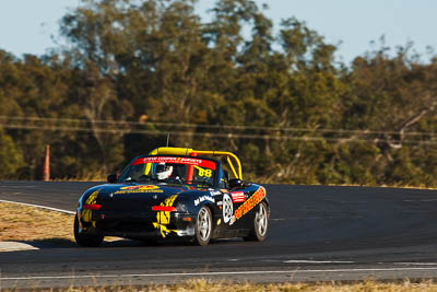 88;8-August-2009;Australia;Chris-Hatfield;Greg-Quince;Mazda-MX‒5;Mazda-MX5;Mazda-Miata;Morgan-Park-Raceway;QLD;Queensland;Shannons-Nationals;Warwick;auto;motorsport;racing;super-telephoto