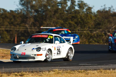 29;8-August-2009;Australia;Chris-Stannard;Ed-Chivers;Morgan-Park-Raceway;Porsche-993-RSCS;QLD;Queensland;Shannons-Nationals;Warwick;auto;motorsport;racing;super-telephoto