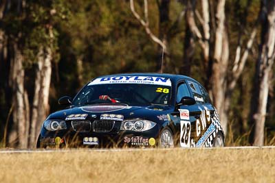 28;8-August-2009;Australia;Australian-Manufacturers-Championship;BMW-130i;Morgan-Park-Raceway;Peter-ODonnell;QLD;Queensland;Shannons-Nationals;Warwick;auto;motorsport;racing;super-telephoto