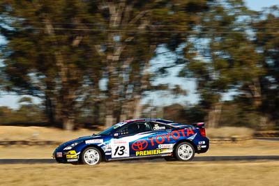 13;8-August-2009;Australia;Australian-Manufacturers-Championship;Colin-Osborne;Morgan-Park-Raceway;QLD;Queensland;Shannons-Nationals;Toyota-Celica;Warwick;auto;motion-blur;motorsport;racing;telephoto