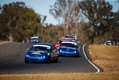 68;8-August-2009;Australia;Ford-Falcon-AU;Kris-Walton;Morgan-Park-Raceway;QLD;Queensland;Saloon-Cars;Shannons-Nationals;Warwick;auto;motorsport;racing;super-telephoto