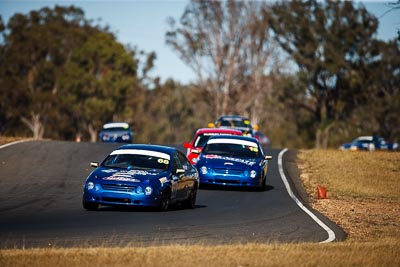 68;8-August-2009;Australia;Ford-Falcon-AU;Kris-Walton;Morgan-Park-Raceway;QLD;Queensland;Saloon-Cars;Shannons-Nationals;Warwick;auto;motorsport;racing;super-telephoto