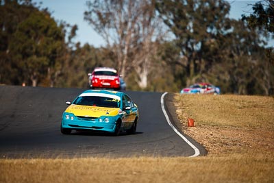 21;8-August-2009;Australia;Ford-Falcon-AU;John-Van-Gilst;Morgan-Park-Raceway;QLD;Queensland;Saloon-Cars;Shannons-Nationals;Warwick;auto;motorsport;racing;super-telephoto