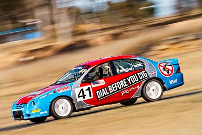 41;8-August-2009;Australia;Ford-Falcon-AU;Mark-Primmer;Morgan-Park-Raceway;QLD;Queensland;Saloon-Cars;Shannons-Nationals;Warwick;auto;motion-blur;motorsport;racing;super-telephoto