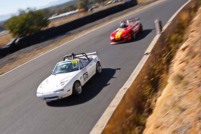 178;8-August-2009;Australia;Gary-Harris;Mazda-MX‒5;Mazda-MX5;Mazda-Miata;Morgan-Park-Raceway;QLD;Queensland;Shannons-Nationals;Tony-Steenberg;Warwick;auto;motion-blur;motorsport;racing;wide-angle