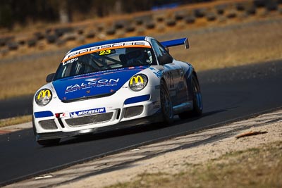 23;8-August-2009;Australia;Morgan-Park-Raceway;Porsche-997-GT3-Cup;Porsche-GT3-Cup;QLD;Queensland;Roger-Lago;Shannons-Nationals;Warwick;auto;motorsport;racing;super-telephoto