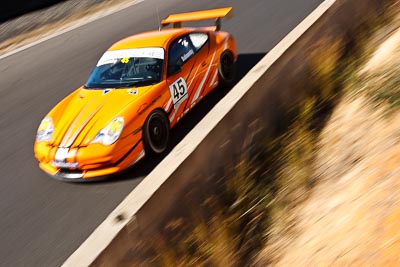 45;8-August-2009;Australia;Morgan-Park-Raceway;Paul-Bolinowsky;Porsche-996-GT3-Cup;Porsche-GT3-Cup;QLD;Queensland;Shannons-Nationals;Warwick;auto;motion-blur;motorsport;racing;wide-angle
