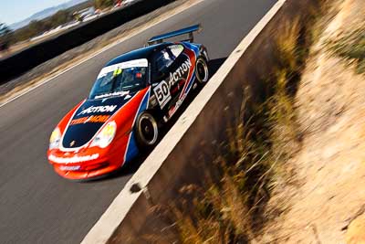 50;8-August-2009;Australia;Matt-Kingsley;Morgan-Park-Raceway;Porsche-996-GT3-Cup;Porsche-GT3-Cup;QLD;Queensland;Shannons-Nationals;Warwick;auto;motorsport;racing;wide-angle