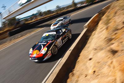 56;8-August-2009;Australia;Morgan-Park-Raceway;Porsche-996-GT3-Cup;Porsche-GT3-Cup;QLD;Queensland;Shane-Smollen;Shannons-Nationals;Warwick;auto;motion-blur;motorsport;racing;wide-angle