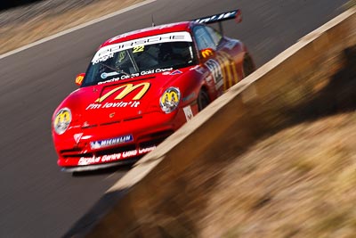 22;8-August-2009;Australia;Morgan-Park-Raceway;Porsche-996-GT3-Cup;Porsche-GT3-Cup;QLD;Queensland;Shannons-Nationals;Terry-Knight;Warwick;auto;motion-blur;motorsport;racing;telephoto
