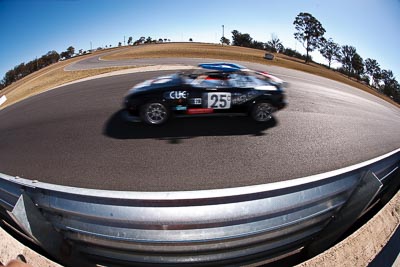 25;8-August-2009;Australia;Henri-Van-Roden;Mazda-MX‒5;Mazda-MX‒5-Turbo;Mazda-MX5;Mazda-Miata;Morgan-Park-Raceway;QLD;Queensland;Shannons-Nationals;Warwick;armco;auto;barrier;fisheye;motorsport;racing