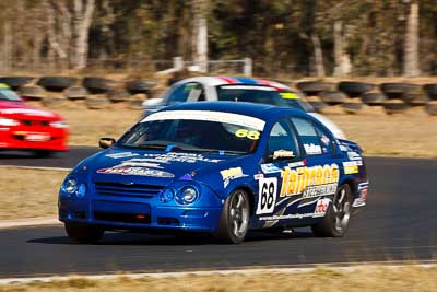 68;8-August-2009;Australia;Ford-Falcon-AU;Kris-Walton;Morgan-Park-Raceway;QLD;Queensland;Saloon-Cars;Shannons-Nationals;Warwick;auto;motion-blur;motorsport;racing;super-telephoto