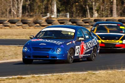 13;8-August-2009;Australia;Ford-Falcon-AU;Morgan-Park-Raceway;QLD;Queensland;Saloon-Cars;Shannons-Nationals;Troy-Hoey;Warwick;auto;motion-blur;motorsport;racing;super-telephoto