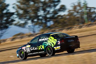 58;8-August-2009;Australia;Ford-Falcon-AU;Gerard-Miscamble;Morgan-Park-Raceway;QLD;Queensland;Saloon-Cars;Shannons-Nationals;Warwick;auto;motion-blur;motorsport;racing;super-telephoto