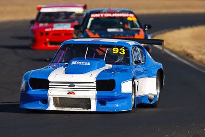 93;8-August-2009;Australia;Ford-Capri;Glenn-White;Morgan-Park-Raceway;QLD;Queensland;Shannons-Nationals;Warwick;auto;motorsport;racing;super-telephoto