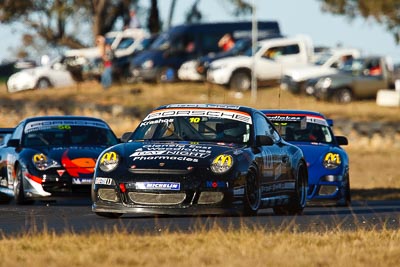 10;8-August-2009;Australia;Mark-Krashos;Morgan-Park-Raceway;Porsche-997-GT3-Cup;Porsche-GT3-Cup;QLD;Queensland;Shannons-Nationals;Warwick;auto;motorsport;racing;super-telephoto