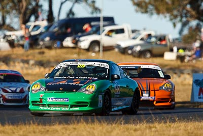 28;8-August-2009;Australia;Brad-Rankin;Morgan-Park-Raceway;Porsche-996-GT3-Cup;Porsche-GT3-Cup;QLD;Queensland;Shannons-Nationals;Warwick;auto;motorsport;racing;super-telephoto