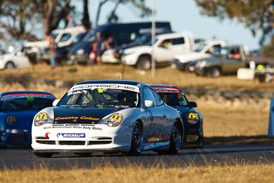 8;8-August-2009;Australia;Morgan-Park-Raceway;Porsche-996-GT3-Cup;Porsche-GT3-Cup;QLD;Queensland;Shannons-Nationals;Warwick;auto;motorsport;racing;super-telephoto