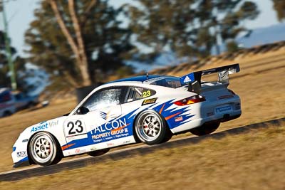 23;8-August-2009;Australia;Morgan-Park-Raceway;Porsche-997-GT3-Cup;Porsche-GT3-Cup;QLD;Queensland;Roger-Lago;Shannons-Nationals;Warwick;auto;motorsport;racing;super-telephoto