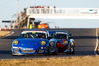 55;8-August-2009;Australia;Bob-Thorn;Morgan-Park-Raceway;Porsche-997-GT3-Cup;Porsche-GT3-Cup;QLD;Queensland;Shannons-Nationals;Warwick;auto;motorsport;racing;super-telephoto