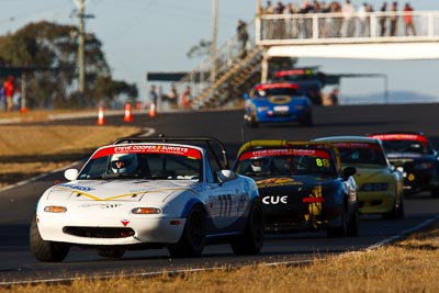 777;8-August-2009;Australia;Daniel-Deckers;Mazda-MX‒5;Mazda-MX5;Mazda-Miata;Michael-Hall;Morgan-Park-Raceway;QLD;Queensland;Shannons-Nationals;Warwick;auto;motorsport;racing;super-telephoto