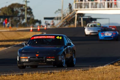 44;8-August-2009;Australia;Melinda-Both;Morgan-Park-Raceway;Porsche-944-S2;QLD;Queensland;Shannons-Nationals;Val-Stewart;Warwick;auto;motorsport;racing;super-telephoto