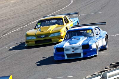 21;93;9-August-2009;Australia;Ford-Capri;Ford-Mustang;Glenn-White;Morgan-Park-Raceway;Phil-Crompton;QLD;Queensland;Shannons-Nationals;Warwick;auto;motorsport;racing;super-telephoto