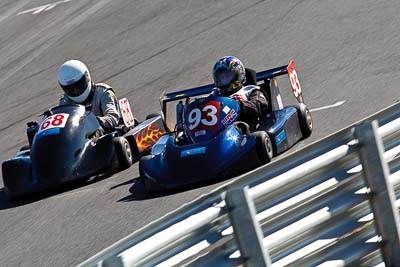 93;125-GB;9-August-2009;Australia;Jeremy-Shelton;Morgan-Park-Raceway;QLD;Queensland;Shannons-Nationals;Superkarts;Warwick;auto;motorsport;racing;super-telephoto