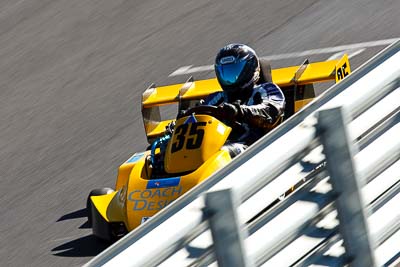 35;250-Int;9-August-2009;Australia;Morgan-Park-Raceway;QLD;Queensland;Russell-Jamieson;Shannons-Nationals;Superkarts;Warwick;auto;motorsport;racing;super-telephoto