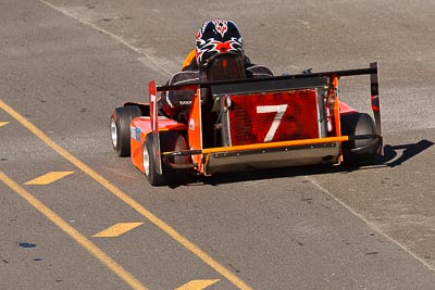 7;125-GB;9-August-2009;Australia;Barry-Kunowski;Morgan-Park-Raceway;QLD;Queensland;Shannons-Nationals;Superkarts;Warwick;auto;motorsport;racing;super-telephoto
