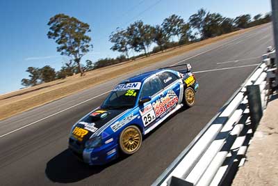 25;9-August-2009;Australia;Australian-Manufacturers-Championship;Lee-Castle;Morgan-Park-Raceway;QLD;Queensland;Shannons-Nationals;Subaru-Impreza-WRX-STI;Warwick;armco;auto;barrier;motorsport;racing;wide-angle