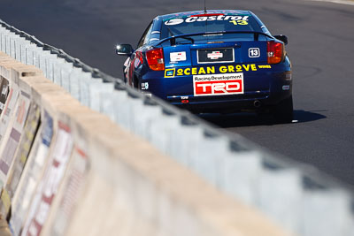 13;9-August-2009;Australia;Australian-Manufacturers-Championship;Colin-Osborne;Morgan-Park-Raceway;QLD;Queensland;Shannons-Nationals;Toyota-Celica;Warwick;armco;auto;barrier;motorsport;racing;super-telephoto