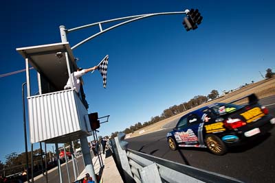 25;9-August-2009;Australia;Australian-Manufacturers-Championship;Lee-Castle;Morgan-Park-Raceway;QLD;Queensland;Shannons-Nationals;Subaru-Impreza-WRX-STI;Warwick;auto;chequered-flag;motorsport;racing;sky;wide-angle