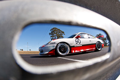 90;9-August-2009;Australia;Morgan-Park-Raceway;Porsche-996-GT3-Cup;Porsche-GT3-Cup;QLD;Queensland;Shannons-Nationals;Sven-Burchartz;Warwick;armco;auto;barrier;fisheye;motorsport;racing