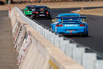 81;9-August-2009;Australia;Morgan-Park-Raceway;Phillip-Holzberger;Porsche-996-GT3-Cup;Porsche-GT3-Cup;QLD;Queensland;Shannons-Nationals;Warwick;armco;auto;barrier;motorsport;racing;super-telephoto