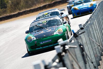 28;9-August-2009;Australia;Brad-Rankin;Morgan-Park-Raceway;Porsche-996-GT3-Cup;Porsche-GT3-Cup;QLD;Queensland;Shannons-Nationals;Warwick;auto;motorsport;racing;super-telephoto