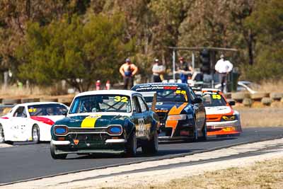 32;9-August-2009;Australia;Ford-Escort-Mk-I;Gary-Goulding;Morgan-Park-Raceway;QLD;Queensland;Shannons-Nationals;Warwick;auto;motorsport;racing;super-telephoto