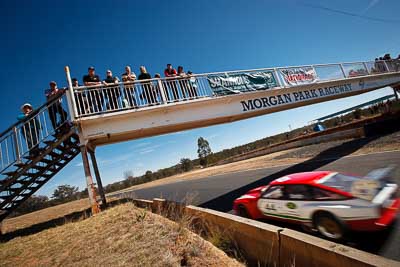 44;9-August-2009;Australia;Colin-Smith;Morgan-Park-Raceway;QLD;Queensland;Rover-Vitesse;Shannons-Nationals;Warwick;auto;bridge;motorsport;racing;sky;wide-angle